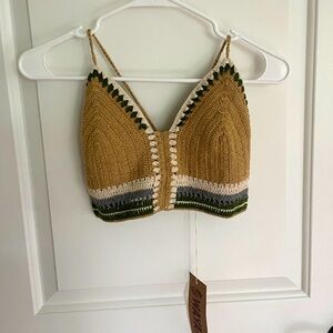 Wayan crochet beach top
